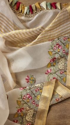 Semi-stitched Tussar Silk Churidar With Sheer Dupatta, Cotton Silk Saree Blouse With Embroidered Border, Gold Embroidered Unstitched Cotton Silk Suit, Bollywood Style Tissue Silk Churidar With Cutdana, Wedding Cotton Silk Dupatta With Embroidered Border, Gold Embroidered Cotton Silk Unstitched Suit, Wedding Cotton Silk Salwar Kameez With Embroidered Border, Gold Cotton Silk Dupatta With Embroidered Border, Festive Cotton Silk Saree With Embroidered Border