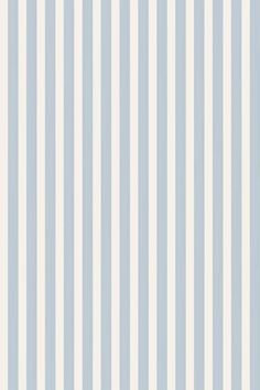 a blue and white striped wallpaper with vertical stripes