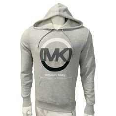 Nwt Michael Kors Authentic Men's Gray Long Sleeve Hoodie Sweatshirt Size S 99076251 Hoodie Cotton Blend Polyester Machine Wash Imported 100% Authentic Guaranteed Orders Will Be Shipped Within The Same To 1 Business Day On Payment Received, And You Will Receive Your Purchase Within 2 To 3 Days. Cotton Hooded Top With Logo Detail, Sporty Logo Hoodie Top, White Hooded Sweatshirt With Logo, White Hooded Logo Sweatshirt, White Logo Hooded Sweatshirt, Crew Neck Hoodie With Logo For Winter, Hooded Cotton Top With Logo, Winter Cotton Tops With Logo, Gray Cotton Logo Sweatshirt