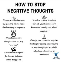 how to stop negative thoughts You Are Not Your Thoughts, Therapy Topics, Stop Negative Thoughts, Power Thoughts, A Better Me, Mental And Emotional Health, Self Care Activities, Coping Skills, Motivational Posters