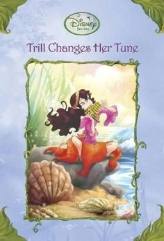 the book cover for disney's little mermaid