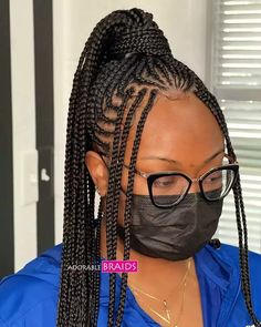 Corn Roll Pony Hairstyles, Cornrow Pony, High Ponytail Cornrows, Cornrow Ponytail Hairstyles, Summer Cornrows, Style For Natural Hair, Ghana Weaving Hairstyles, Weaving Hairstyles