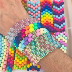 Various designs of kandi cuffs, will update Handmade Trendy Cuff Bracelet For Festivals, Trendy Handmade Cuff Bracelet For Festivals, Trendy Handmade Cuff Bracelet For Party, Trendy Handmade Cuff Bracelet, Simple Valentines, Kandi Cuffs, Kandi Kid, Kandi Cuff, Kandi Bracelets