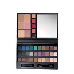 Your makeup routine just got easier! This gorgeous palette includes everything you need to create multiple beautiful looks in one place. Also great for travel or gift giving!FEATURES• 30 Eyeshadows• 5 Lip Glosses• 3 Blushes• 2 Highlighters• 1 Contour• 1 Dual-Ended Eye Applicator• 1 Lip Applicator• 1 Cheek Applicator• Palette measures 4 3/4" L x 7 1/2" W x 3/4" HMade in China $19.99 Pallet Makeup, Small Pallet, Artist Palette, Beauty Companies, Lip Glosses