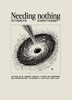 a black and white book cover with an image of a black hole in the center