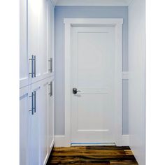 Shaker 2 Panel Primed MDF Interior Door - Krosswood Two Panel Doors, Interior Door Styles, Prehung Interior Doors, Wood Exterior Door, Old Shutters, Prehung Doors, French Doors Interior, Door Trims, Interior Barn Doors