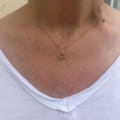 "A beautiful and dainty Goldfilled Star of David Necklace.  Gorgeous gold pendant Star of David Necklace. Beautiful, and elegant, the delicate Magen David necklace makes a chic and unique Jewish Star pendant. This Jewish star necklace is perfect for any occasion, whether it be a Bat Mitzvah or a birthday gift. ❤𝗠𝗘𝗔𝗦𝗨𝗥𝗘𝗠𝗘𝗡𝗧𝗦 ❤ Pendant length: 0.39\" / 10 mm Pendant width: 0.35\" / 8.8. mm Made of high-quality 24k gold plated brass Please choose your preferred length from the list above. ❤ 𝗠𝗬 𝗦𝗧𝗢𝗥𝗘 ❤ For more Judaica pendant necklaces: http://bit.ly/3UBSknF Back to my shop:  https://etsy.me/2ZBJCus ❤ 𝗔𝗕𝗢𝗨𝗧 𝗠𝗬 𝗟𝗜𝗧𝗧𝗟𝗘 𝗦𝗧𝗢𝗥𝗘 ❤ *If you have any questions or requests do not hesitate to write to me about what bothers you.* ♥ Thank you so much for visiting my st Gold Star Of David Charm Necklace With Delicate Chain, Elegant Star Of David Charm Necklace With Delicate Chain, Elegant Star Of David Necklace With Delicate Chain, Dainty Star Of David Necklace With Adjustable Chain, Gift Delicate Chain Necklace With Star Of David Pendant, Elegant Gold Star Of David Charm Necklace, Delicate Star Of David Necklace For Gift, Dainty Star Of David Charm Necklace With Delicate Chain, Delicate Gold Star Of David Jewelry