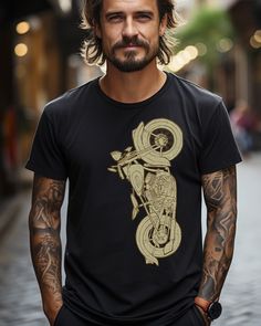 Ride in style with the Flathead Harley T-shirt--a vintage motorcycle shirt perfect for cool biker road trip journeys, featuring distinctive cool style. This cool Harley shirt embodies the essence of classic motorcycle style, ideal for those seeking a retro biker look. This t-shirt is everything you've dreamed of and more. It feels soft and lightweight, with the right amount of stretch. It's comfortable and flattering for all.  * 100% combed and ring-spun cotton (Heather colors contain polyester) Vintage Short Sleeve T-shirt For Motorcycling, Biker Style Short Sleeve T-shirt For Motorcycling, Black Biker Shirt With Graphic Print, Black Graphic Print Biker Shirt, Moto Style Short Sleeve T-shirt For Motorcycling, Moto Style Short Sleeve T-shirt For Biker Events, Moto T-shirt For Motorcycling With Short Sleeves, Moto Style T-shirt For Motorcycling, Black Biker T-shirt For Biker Events