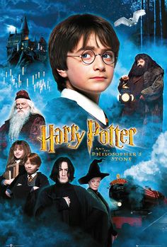 PRICES MAY VARY. Movie Poster - International Regular Style International Movie Title Harry Potter And The Philosopher's Stone Size: 24" x 36" Ships rolled in sturdy cardboard tube Movie Poster Harry Potter Stone, Harry Potter Dvd, Emma Watson Movies, Harry Potter Movie Night, Film Harry Potter, Harry Potter Puzzle, Michael Gambon, Harry Potter Print, The Karate Kid