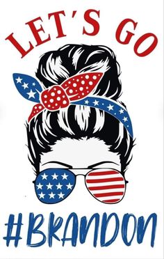 Messy Bun, American Flag, Flag, Design