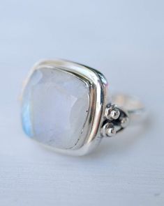 Moonstone Ring Sterling Silver, Lovely Jewellery, Moonstone Ring, Pendant Bracelet, Ring Sterling Silver, Sterling Ring, Best Seller, Summer Time, Ring Shopping