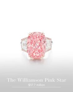 The Pink Star Diamond, Pink Star Diamond Ring, Pink Diamond Ring Aesthetic, Different Ring Cuts, Expensive Diamond Ring, Ring With Pink Diamond, Pink Star Diamond, Most Expensive Ring, Most Expensive Diamond Ring