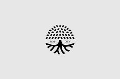 Oak Tree Logo, Fashion Designer Logo, Oak Logo, Ideal Logo, Roots Logo, Earth Logo, Inmobiliaria Ideas, Logo Archive, World Logo