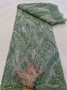 This high quality Fabric is measured in 5 Yards With Embroidered Beading and Sequin. It is soft, very delicate and beautiful. This high Quality Fabric is made with Fashion embroidered rhinestones can be used in making party wedding dresses, skirts, shawls, scarves and other other fashion apparels as you would like. Size : Length : 5 yards (180 inch). Width: 50 inch (Please allow slight deviation for the measurement data ,±1 inch) Material: 100% Polyester, Tulle Lace Fabric, Eco-Friendly embroide Royal Blue Lace, Beaded Lace Fabric, Nigerian Lace, Fashion Beads, Beaded Tulle, Beaded Wedding, Lace Material, African Lace, Fabric Beads