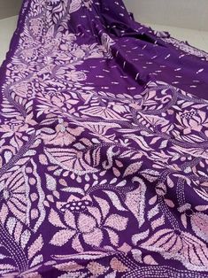 kantha stitch, kantha saree Hand Embroidery Saree, Kantha Sarees, Festive Collection, Embroidery Saree, Kantha Stitch, Saree Online, Running Stitch, Sarees Online