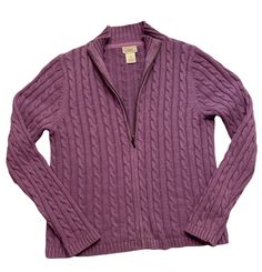 Excellent gently preowned condition with little to no apparent signs of wear as pictured.  No spots stains tears or holes.  Please see photos for measurements to ensure desired fit. Lavender Clothes Aesthetic, Cable Knit Sweater Outfit, Fall Board, Cardigan Purple, Knit Sweater Outfit, Dream Outfits, Gift Inspo, Purple Cardigan, Fall Clothing