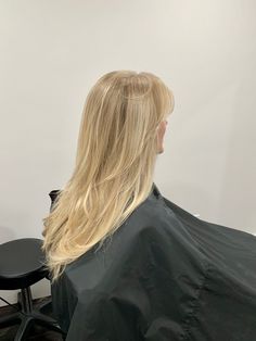 Blonde Balayage
Blonde Babylights
Long Layers and Curtain Bangs Shorter Curtain Bangs, Long Hairstyles For Fine Hair, Grown Out Blonde, Fine Highlights, Long Layered Haircut, Cabello Hair, Hair Inspiration Long