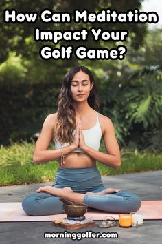 a woman sitting in the middle of a yoga pose