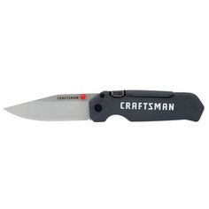 a knife with the words craftsman on it