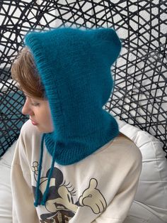 Wool balaclava Fluffy hood is the trend of 2022/2023 This is a handy accessory that won't ruin your hair and keep you warm in cold weather. You will be comfortable and comfortable. Mink yarn is very warm and pleasant. One size fits all  Fits most head sizes from 20 to 24 inches (56-60 cm). Balaclava color  5   You can order it in any other size or color. Various colors in the attached file.      PLEASE NOTE: Actual colors may slightly differ depending on your computer monitor! On order within 7-14 days. ▬ Material: mink wool and angora yarn. ▬ CARE ▬ Hand or delicate wash only at 30 o with shampoo, dry on a flat surface. All items are pre-washed. ▬ DELIVERY Gift wrap Dispatch within 1-3 business days Express delivery possible * USA: 7-21 business days. * Europe: 7-14 business days. * Unite Casual Blue Full Face Balaclava, Women Ski Mask, Green Balaclava, Wool Balaclava, Aviator Cap, Women Ski, Hat Wool, Full Face Mask, Mask Face