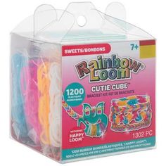 rainbow loom cutie cubes in packaging