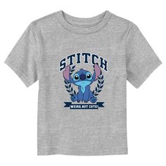 Ohana means family, and family means no tee gets left behind! Find the perfect style for your little one with this officially licensed Toddlers' Disney Lilo & Stitch Weird, but Cute Alien Graphic T-shirt! This fun design features Stitch surrounded by a laurel wreath and the words: "Stitch weird, but cute," across the front. Celebrate a certain alien, otherwise known as Experiment 626 with new fabulous apparel from the incredible movie! Alien Graphic, The Young Ones, Cute Alien, Ohana Means Family, Disney Lilo, Graphic Tee Design, Fun Design, Perfect Style, Lilo And Stitch