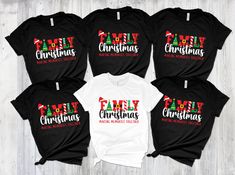 Family Christmas Shirt, Christmas Family Matching Shirt, Christmas Family Pajamas, Christmas Crew Shirt, Family Christmas Shirt, Family Xmas T-shirts * Processing time is 1-2 business day (there may be exceptions during holiday seasons). Delivery time is based on your shipping type selection and location. Please check the estimated delivery times at checkout and upgrade the shipping at checkout if you need it sooner. * All items are made-to-order. Because of the nature of these items, unless the Cheap Christmas Family Matching Shirts, Matching Family Christmas Shirts Teepublic, Rudolph Christmas Shirts For Family, Christmas Family Name Shirts, Personalized Family Christmas Tshirts, Family Pajamas Christmas, Christmas Family Pajamas, Pajamas Christmas, Family Matching Christmas