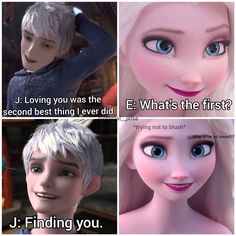 the faces of frozen princesses and their names are shown in three different pictures with caption