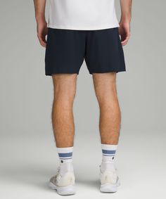 Ready, Set, Serve. With Lightweight Fabric And Built-In Tennis Ball Storage, These Lined Shorts Are Ready To Hit The Court. Designed For Tennis. Streamlined Fit That Gives Glutes And Thighs Breathing Room. Liner Has A Supportive Built-In Pouch, Side Drop-In Pockets, And A Pocket For Drawcord Strings. Waistband Drawcord Can Be Worn Inside Or Out. Back Waistband Has Low-Bounce, Side-Entry Pockets For Tennis Balls. | Vented Tennis Short 6" Classic Fit Lululemon Training Bottoms With Built-in Shorts, Casual Training Bottoms With 5-inch Inseam, Casual Training Shorts With 5-inch Inseam, Lululemon Relaxed Fit Sports Bottoms, Casual Running Bottoms With 5-inch Inseam, Lululemon Training Bottoms With Short Leg, Lululemon Sports Bottoms With Comfort Waistband, Lululemon Workout Bottoms With Comfort Waistband, Running Bottoms With Elastic Waistband Short Inseam