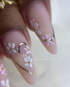 Elegant Touch Nails, Makeup Nails Art, Bridal Nails, Pretty Acrylic Nails, Floral Nails