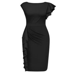 Miusol Women's Plus Size Vintage Ruffle Sleeve Slim Cocktail Party Pencil Dress Product Details Size: X-Large Plus Color: Black Brand: Unbranded Mpn: Does Not Apply Upc: Does Not Apply Ean: Does Not Apply * Department : Womens * Date First Available : May 4, 2022 * Manufacturer : Miusol * 95% Polyester, 5% Elastane * Imported * Zipper Closure * Size Recommend: Us 16(X-Large), Us 18-20(Xx-Large), Us 22(3x-Large), Us 24(4x-Large),Us 26-28(5x-Large) * Suit For Bridesmaid Party, Formal Evening Prom, Bridesmaid Party, Plus Size Vintage, Block Dress, Long Sleeve Print Dress, Tank Top Dress, Denim Mini Dress, Ribbed Knit Sweater, Leather Dresses, Anthropologie Dress