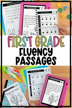 the first grade flueny passages for students to use with their own language