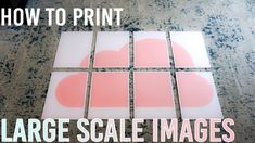 How to Print Large Scale Images on a Regular Printer - YouTube | Diy prints, Print, Small printer #How_To_Print_Poster_Size_At_Home #Wide_Format_Printing_Ideas #How_To_Print_A_Poster_At_Home #How_To_Print_Large_Scale_Images How To Print Poster Size At Home, How To Print A Poster At Home, How To Print Large Scale Images, How To Print Large Letters For Signs, Diy Large Photo Print, How To Print Large Pictures, How To Sublimate Large Images, How To Project An Image On The Wall, How To Print Posters At Home