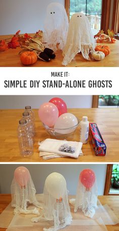 Diy Halloween Dekoration, Halloween Party Decor Diy, Halloween Decor Diy, Halloween Kunst, Halloween Fest, Easy Halloween Decorations, Diy Halloween Decor, Adornos Halloween, Easy Halloween Crafts