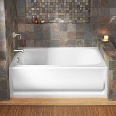 an advertisement for a bathtub with prices on the side and below it is a photo of