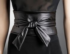 Very SOFT elastic wide black belt. Made from effective fabric, looks like faux leather. Have a look at the same belt in Infinity Style here: https://www.etsy.com/listing/89109475/leather-look-wide-black-belt-fabric-belt?ref=shop_home_active_4 Note: it's not from faux leather! Elegant Luxury Belt For Office, Luxury Bottoms With Belted Cuffs For Workwear, Luxury Leather Belts For Formal Wear, Luxury Classic Belts For Semi-formal Occasions, Luxury Belted Bottoms For Women, Luxury Black Belted Dress For Spring, Luxury Party Belted Dress For Women, Luxury Classic Formal Belts, Corset Wide Belt