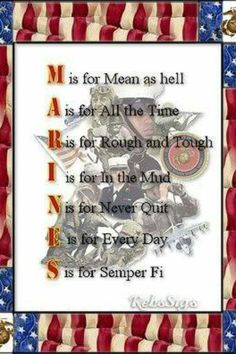 an american flag frame with a poem written in the center and images of soldiers on it