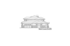 this is the front elevation of these house plans