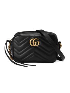 Gg Marmont Matelassé Mini Bag, Mini Leather Bag, Gucci Gg Marmont Mini, Gg Marmont Mini, Gucci Mini, Gucci Purses, Bag Gucci, Mini Cross, Gucci Gg Marmont