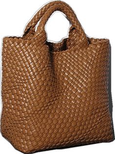 Brown Square Shopping Bag, Brown Square Shopping Bags, Brown Square Satchel For Shopping, Brown Satchel With Braided Handles For Shopping, Fall Light Brown Tote Bag, Casual Brown Satchel For Errands, Brown Fall Satchel, Casual Brown Satchel For Fall, Brown Shopping Bag With Braided Handles