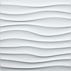 an abstract white wall with wavy lines on the top and bottom, as if it were made out of paper