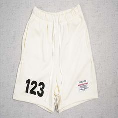 Rivington Roi Rebis Drawstring White Solid Track Shorts New With Tags Brand: Rivington Roi Rebis Unisex 100% Cotton Size: S M L Xl Type: Summer Same Price For Men And Women White Leisure Shorts, White Leisure Bottoms For Summer, White Cotton Shorts For Loungewear, White Drawstring Shorts For Streetwear, White Relaxed Fit Bottoms With Letter Print, Sporty Cream Shorts For Summer, Sporty Cream Bottoms For Summer, White Leisure Shorts With Built-in Liner, White Short Length Bottoms For Loungewear