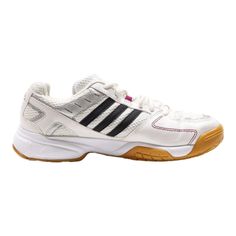 ADIDAS Sneaker Trainers White Synthetic Womens UK 4.5 Adidas Sporty Textile Sneakers, Adidas Non-slip Sneakers For Sports, Adidas Casual High-top Sneakers With Cushioned Footbed, Comfortable Non-slip Adidas Sneakers, Adidas White Textile Sneakers, Professional Cleaning, Shell Jacket, Adidas Sneakers, Adidas