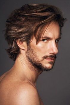 Male Hairstyles, Air Style, Long Haircut, Hairstyle Men, Male Hair, Beard Style