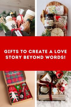 gifts to create a love story beyond words