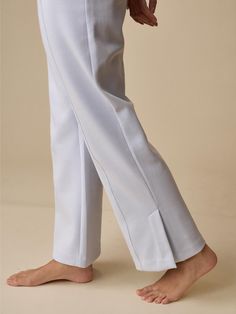 Luxury Golf Pants | Santosa Lounge Collection | A. PUTNAM Classic Straight Hem Loungewear Bottoms, Modern Bottoms With Elastic Waistband For Loungewear, Modern Loungewear Bottoms With Elastic Waistband, Loungewear Pants With Elastic Side Panels And Tapered Leg, Classic Straight Pants For Loungewear, Modern Bottoms With Elastic Waistband And Straight Hem, Classic Loungewear Trousers, Straight Lounge Pants With Elastic Side Panels, Ankle-length Pants With Elastic Side Panels