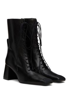 MIISTA Black Bette Boots Autumn 23, Body Inspired, Shoe Game, Accessories For Women, Luxury Streetwear, Designer Fashion, Block Heels, Calf Skin, North America