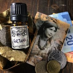 FORTUNA-(Orange Blossom, Pink Pepper, Patchouli, Sandalwood, Frankincense, Myrrh, Vanilla) Historical Recipes, Witch Room, Ritual Oil, Natural Magic, Frankincense Myrrh, Vanilla Perfume, Amber Bottles, Roman Goddess, Signature Fragrance