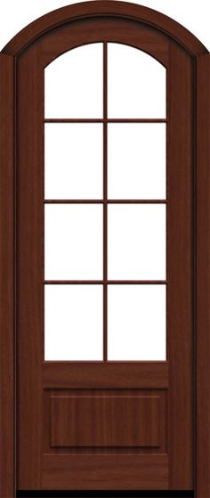 Purchase (Lucie-8LT-E-01B_96) Exterior door created by DSA starting at $6,050.00 online. Personalize the door with available options to meet your requirements and see the adjusted price instantly, or add the door to Quote for more customization. This door comes in Single Door door systems and is made of Wood (Mahogany) species. The Arch Top door is an excellent addition for your home. Expect an estimated ship lead time of 5 to 6 weeks for Impact Doors (Add 2 weeks for prefinished doors). We feat Door Arch, Impact Doors, Exterior Door, Single Doors, Exterior Doors, Wood Doors, Made Of Wood, Lead Time, Arch