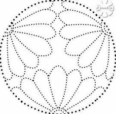 the dotted ball is shown in black and white, with dots on it to make it look